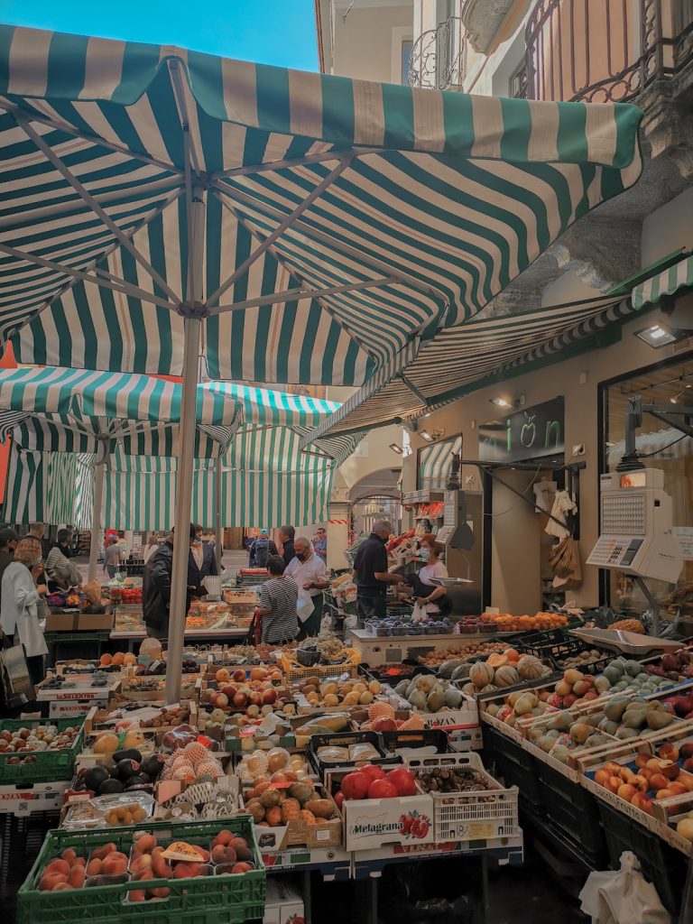 mercado de fruta Lugano