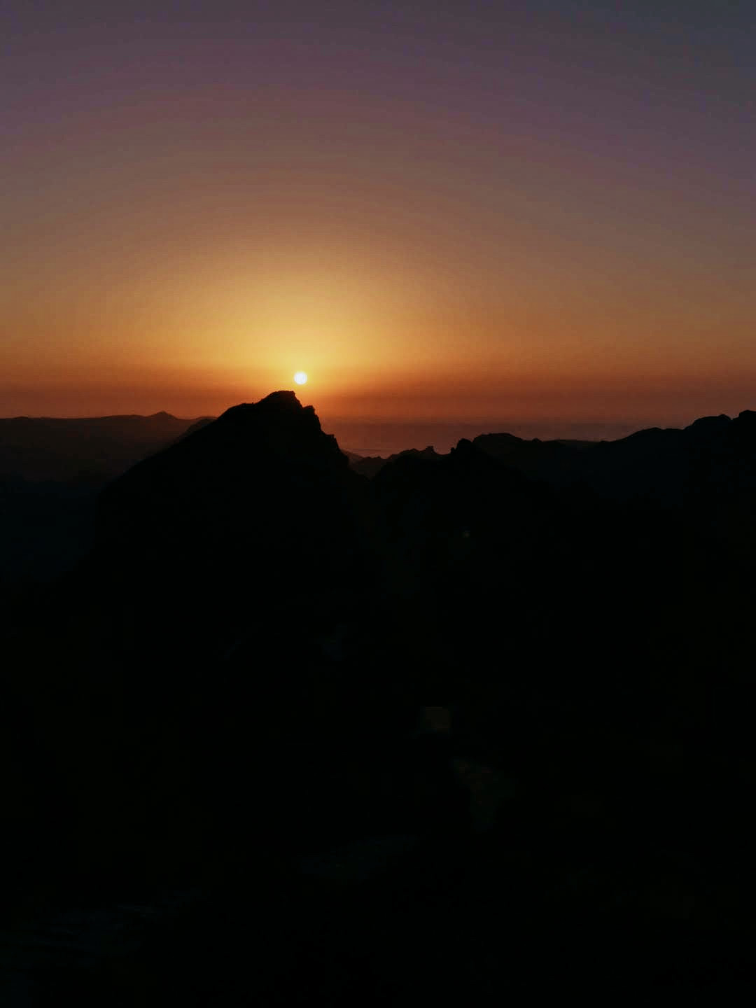 Pôr do sol no Pico do Areeiro